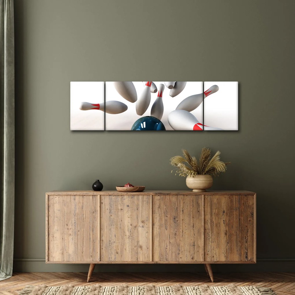 Obraz - Kręgle (170x50 cm)