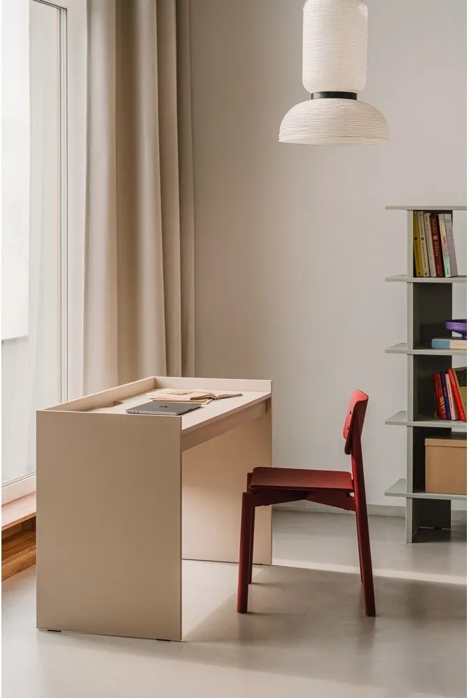 Czerwone krzesło sztaplowane Wem – noo.ma