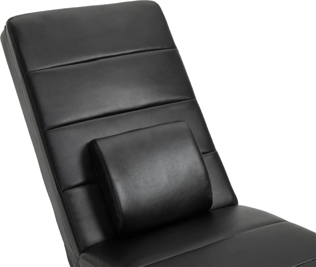 HOMCOM fotel rozkładany, 58 cm x 163 cm x 87 cm