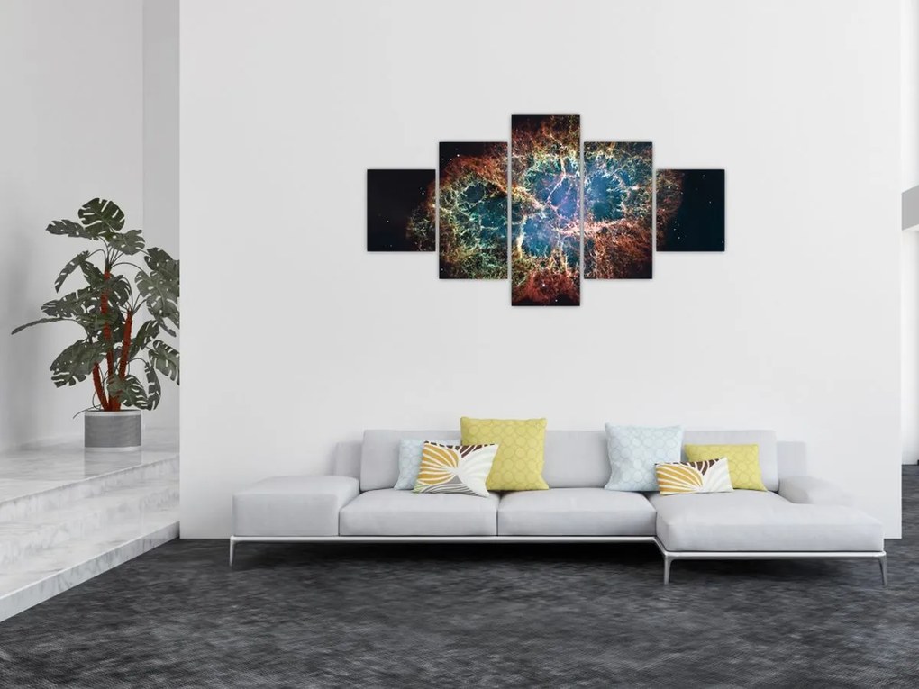 Obraz - Mgławica Krab (125x70 cm)