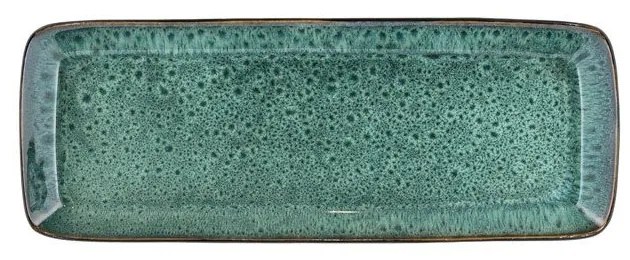 Ceramiczna taca do serwowania 14x38 cm Gastro Green/Black – Bitz