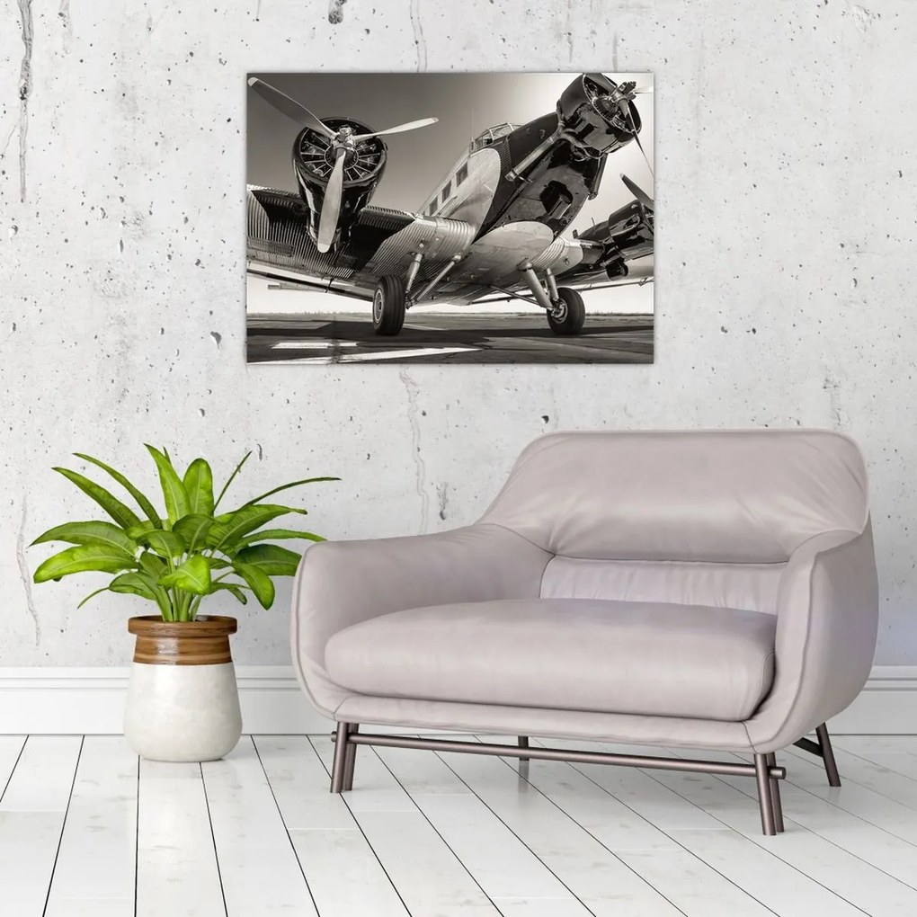 Obraz - Historyczne samoloty (70x50 cm)