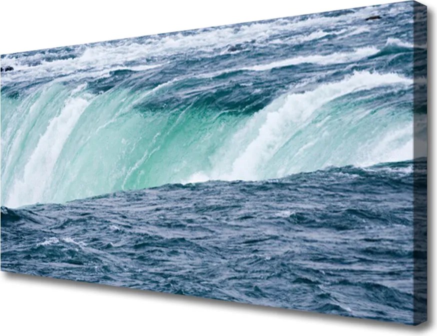 Fotoobraz na płótnie Potężna Kaskada Wodna