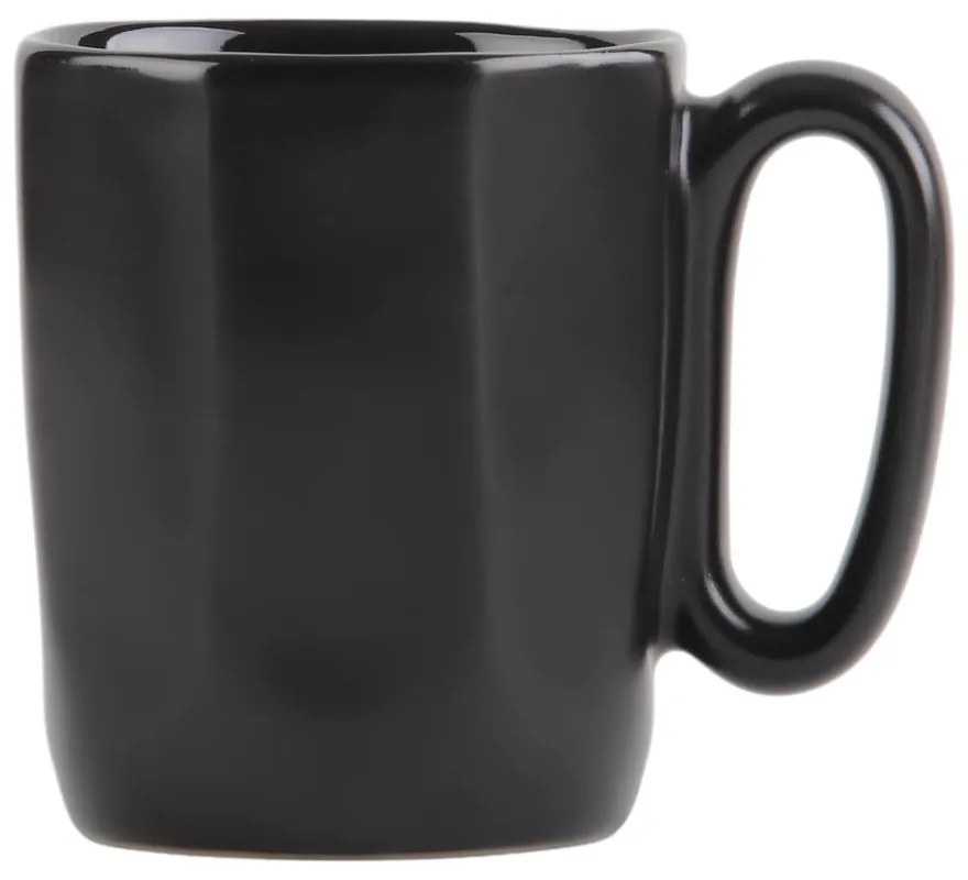Czarne kamionkowe kubki na espresso zestaw 2 szt. 80 ml Fuori – Vialli Design