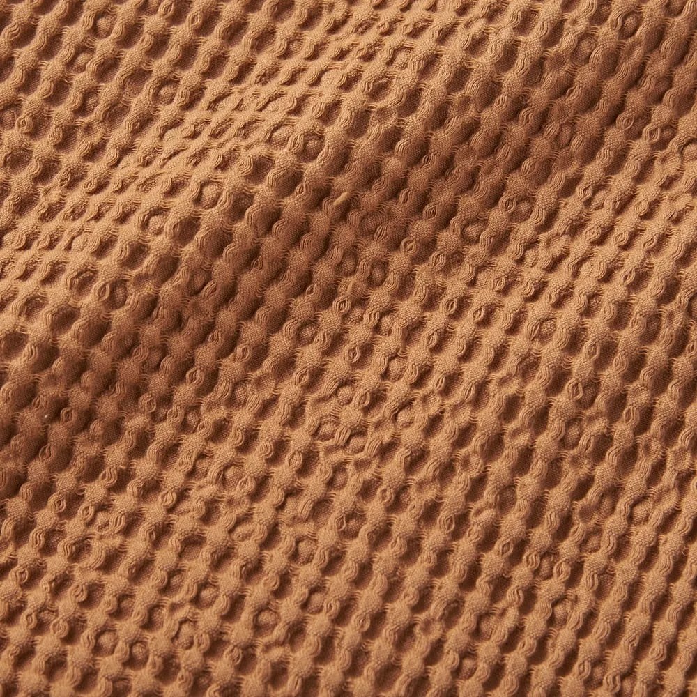Brązowy bawełniany koc 150x200 cm Jaipur Chunky Waffle – Pineapple Elephant