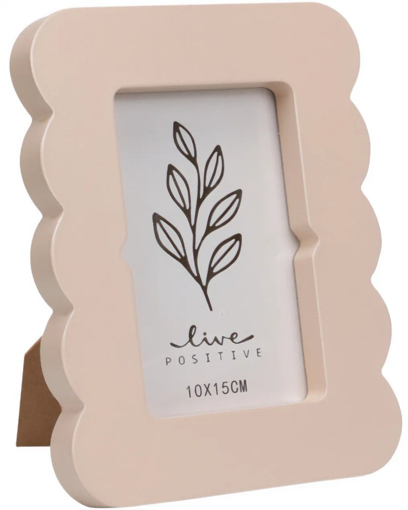 Ramka na zdjęcie z falowanym brzegiem BASE, 16 x 2,2 x 20,8 cm