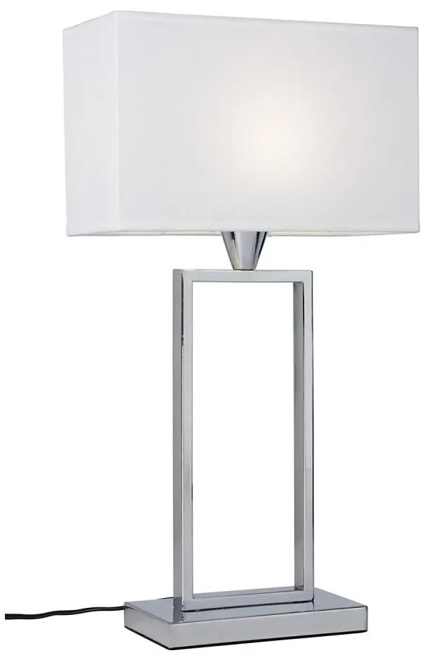 Cottex B2821K - Lampa stołowa KENSINGTON 1xE14/40W/230V srebrna