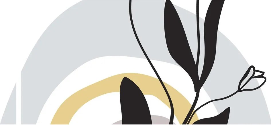 Obraz - Kwiaty w wazonie N⁰1 (170x50 cm)