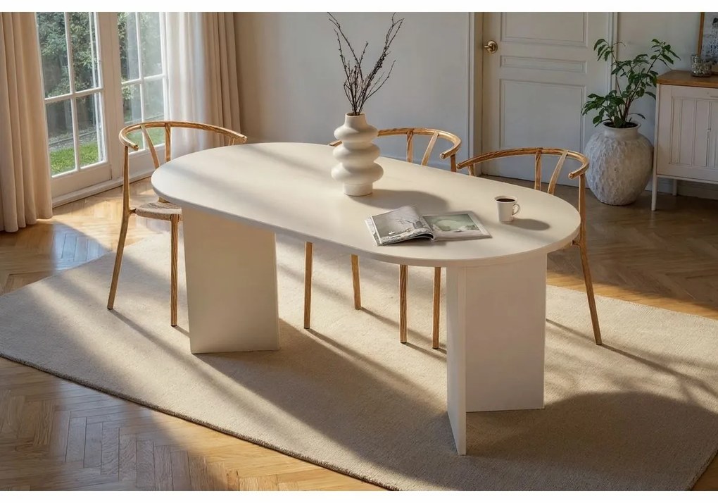 Stół jadalniany Sablin Wood White