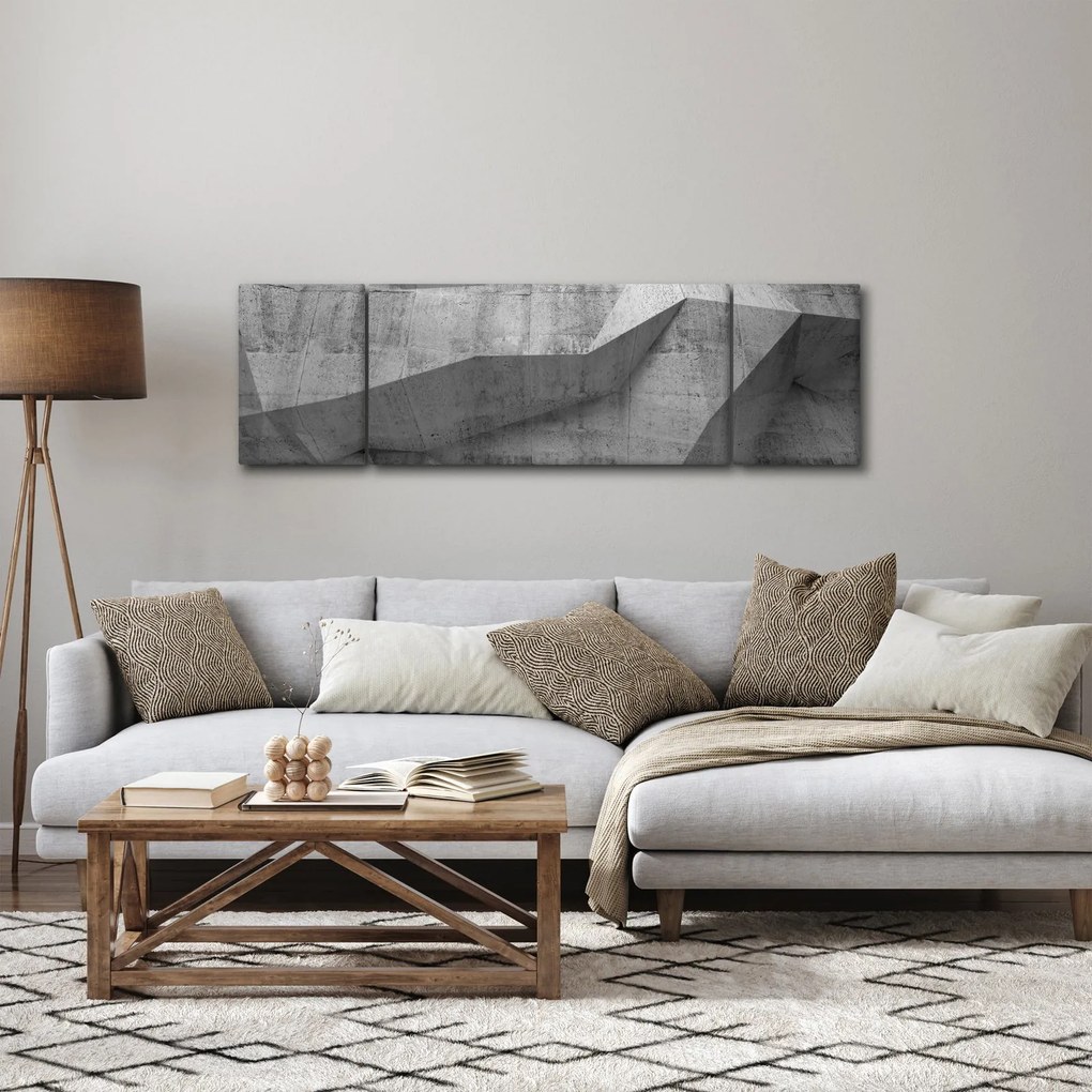 Obraz - ściana 3D (170x50 cm)