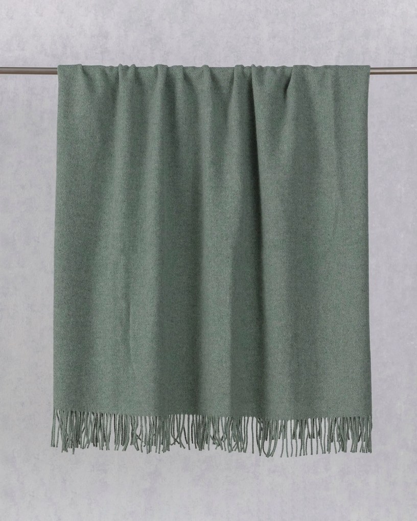 Pled Zelandia 140x200cm melange smoke green
