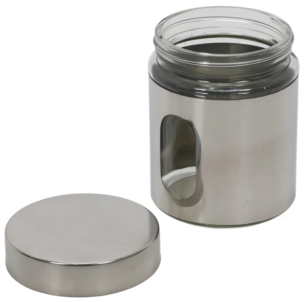 Pojemnik na żywność sypką szklany 600 ml, ZELLER