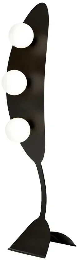 Nowoczesna lampa podłogowa z mlecznymi kloszami D124 C0-Z13