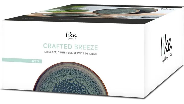 Porcelanowy zestaw talerzy 4 szt. Crafted Breeze – like | Villeroy &amp; Boch