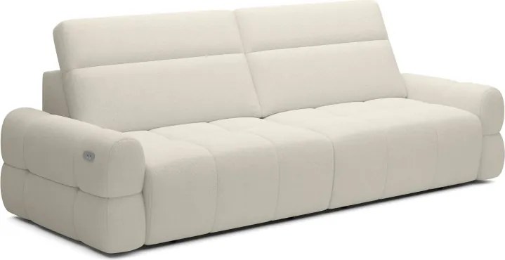 Sofa MATEO z funkcją RELAX i elektryczną regulacji siedziska tkanina PERFECT HARMONY 01 WERSAL