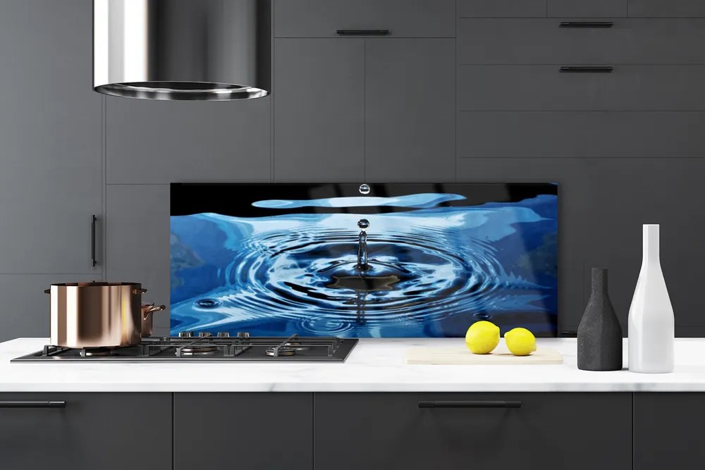 Panel Kuchenny Abstrakcyjna Głębia Wody