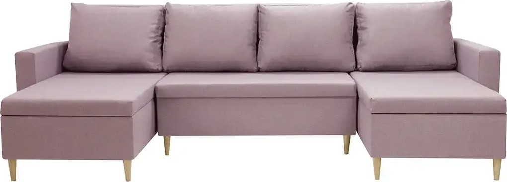 Narożnik U z funkcją spania KEN Grafitowy