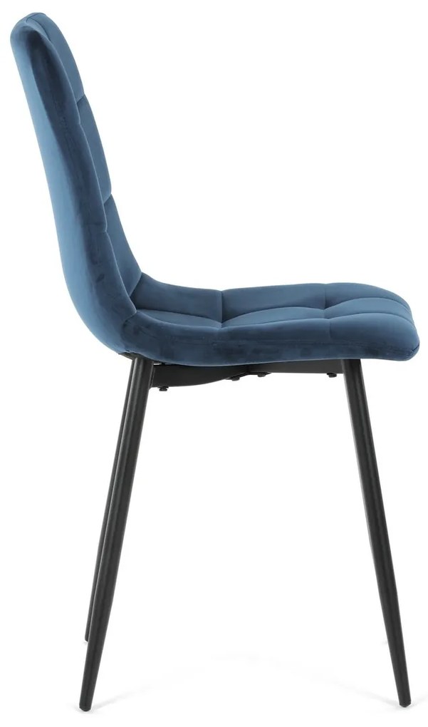 Zestaw krzeseł do jadalni CT-281 BLUE4, 4 szt.