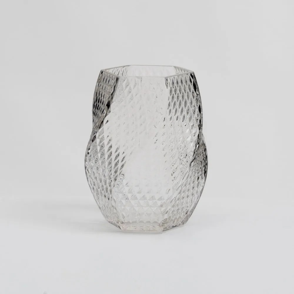 Szklany wazon (wysokość 17 cm) Clara – Casa Selección
