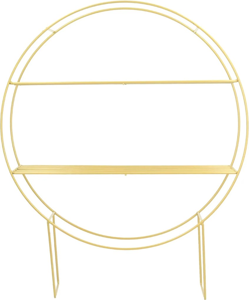 Półka - stojak Chicago gold wys.60,5cm