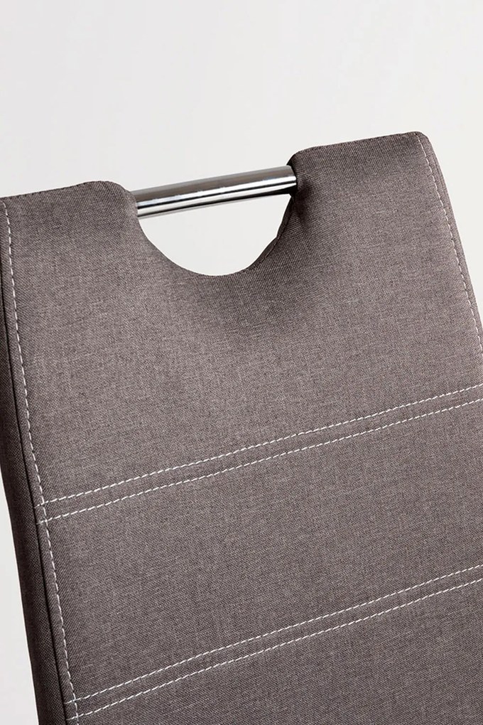 Zestaw 4 Krzese Hallen Tkanina