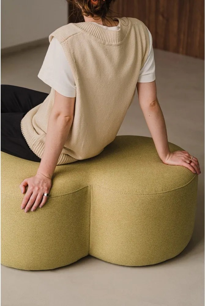 Żółty puf Umbo – noo.ma