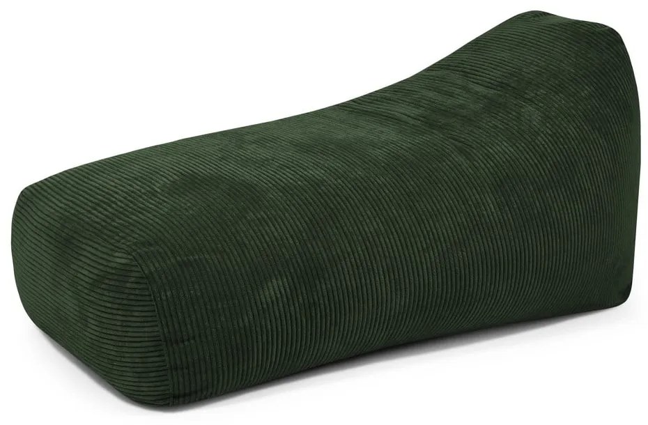 Zielony sztruksowy worek do siedzenia Snug Long 140 – SLOWDOWN