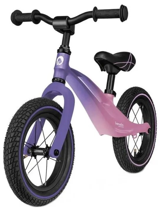 Lionelo - Rowerek do pchania BART AIR fioletowy/różowy