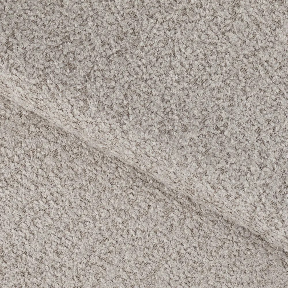 Beżowe tapicerowane łóżko dwuosobowe ze schowkiem ze stelażem 180x200 cm Carilla – ELTAP