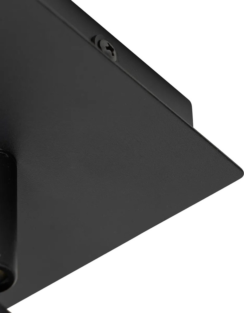 Czarny kwadratowy reflektor łazienkowy IP44 z WiFi GU10 - Ducha