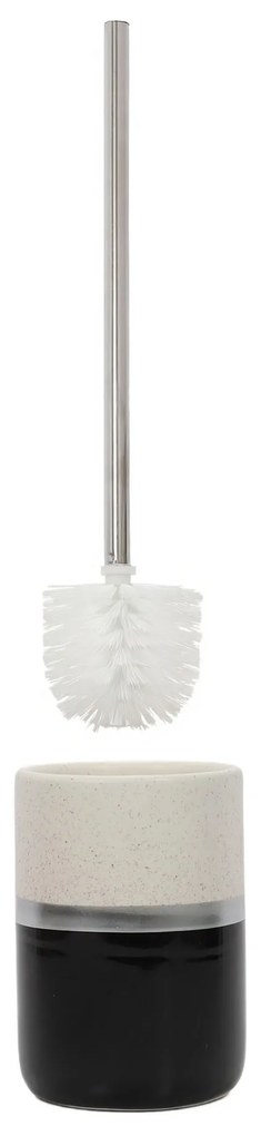 Szczotka do WC z ceramicznym pojemnikiem, 9,5 x 38 cm