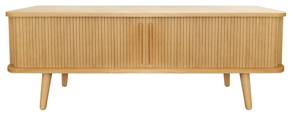 Szafka pod TV w dekorze dębu 138x50 cm Rove – Woodman