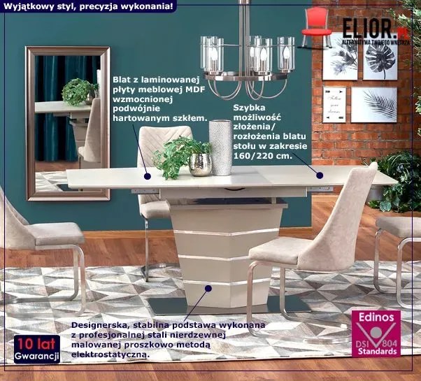 Rozkładany champagne stół B6-F47