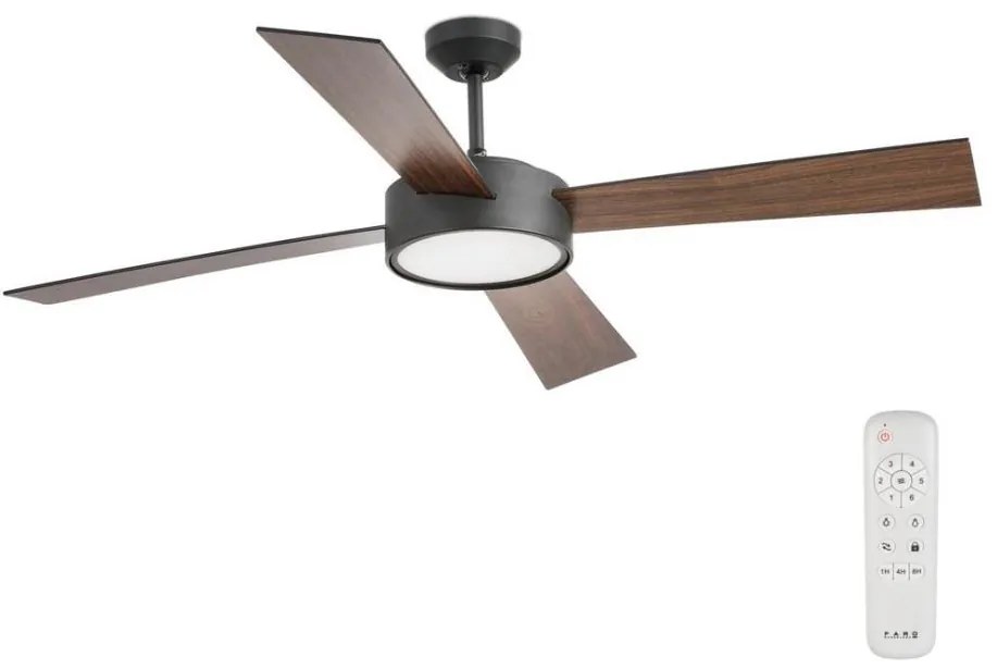 FARO 33725-LED Wentylator sufitowy HYDRA LED 20W 230V pr. 132 cm z DO