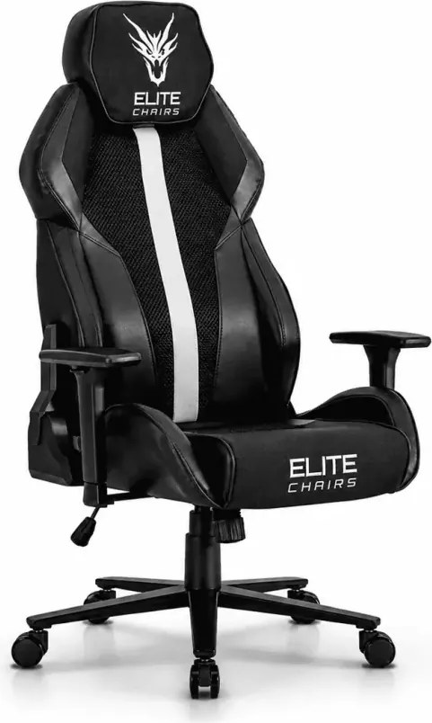 Fotel gamingowy Katandor – ergonomiczny fotel obrotowy z regulacją, ekoskóra