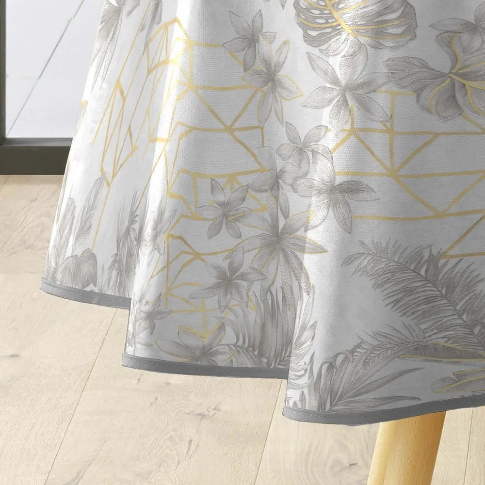 Obrus zmywalny ø 160 cm Coconut – douceur d'intérieur