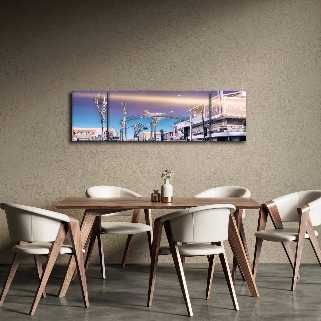 Obraz ulicy w Las Vegas (170x50 cm)