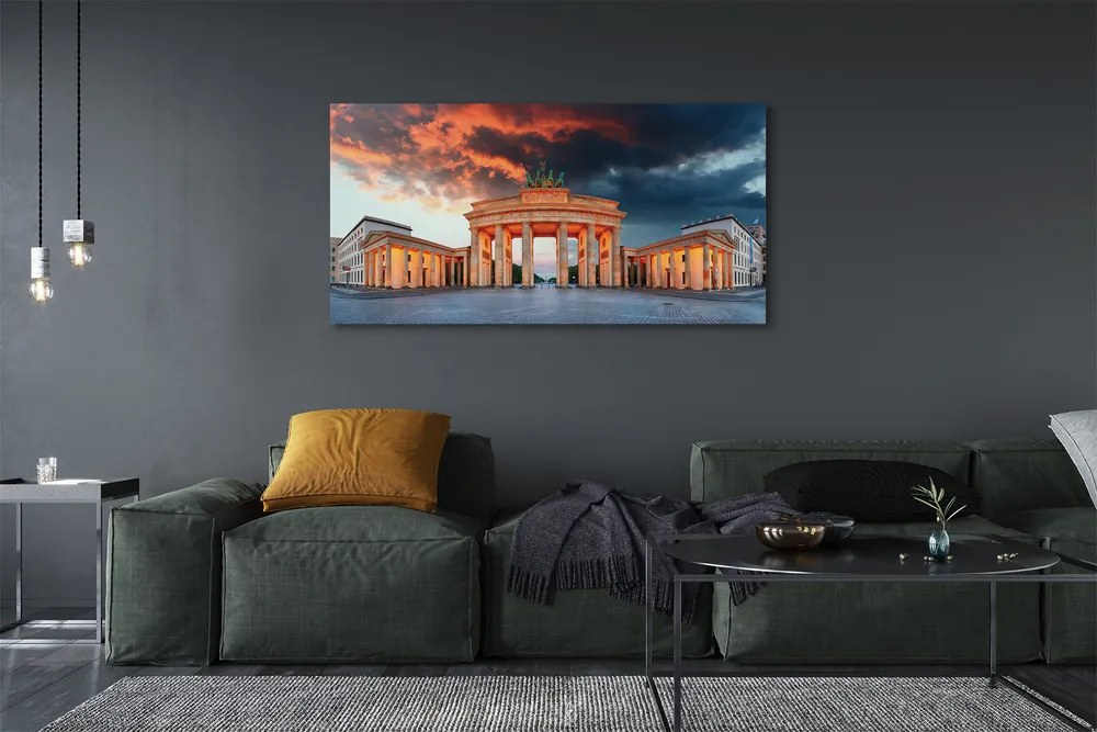 Obraz canvas na ścianę Symbol Berlina: Brama Brandenburska
