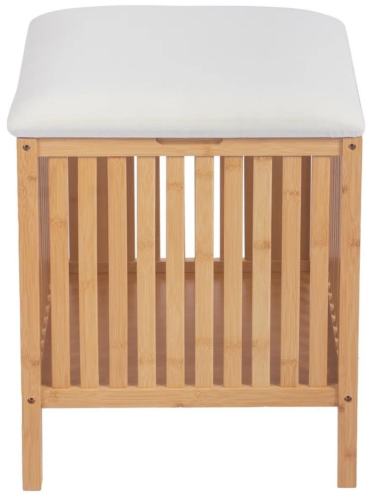 Taboret z miejscem do przechowywania B066 NAT, bambus