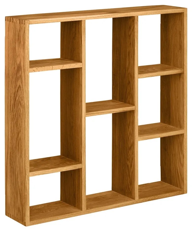 Wielopoziomowa półka z litego drewna dębowego w naturalnym kolorze 15 cm Townsville – House Nordic