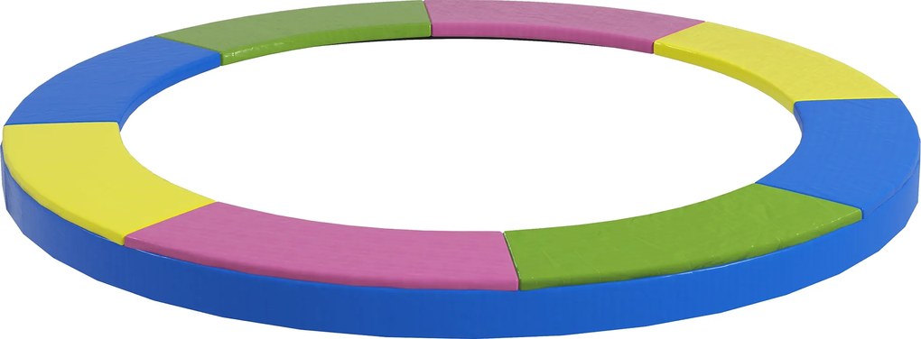SPORTNOW Zamienny ochraniacz na krawędź trampoliny, wodoodporny, odporny na rozdarcia, Ø244 cm, kolorowy