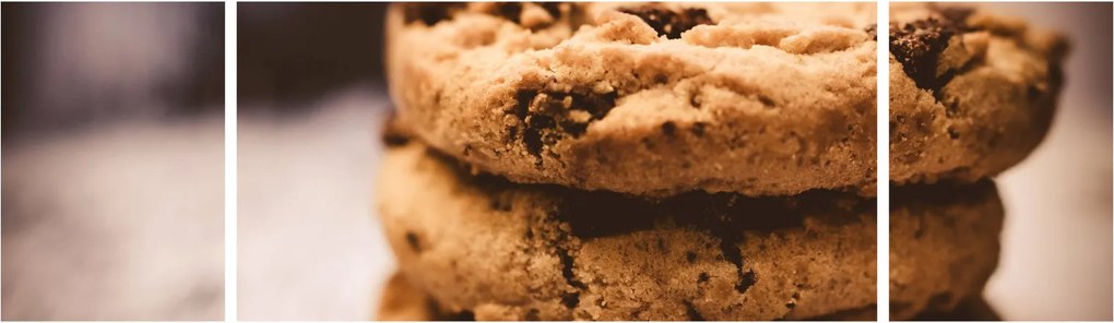 Obraz plików cookie (170x50 cm)