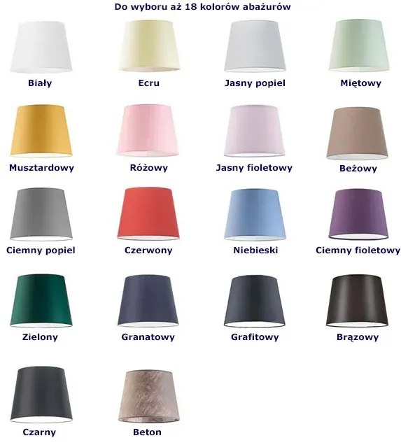 Lampka do sypialni na srebrnym stelażu - F3-P80