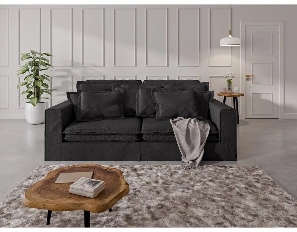 Czarna sofa 236 cm Nora – Ropez