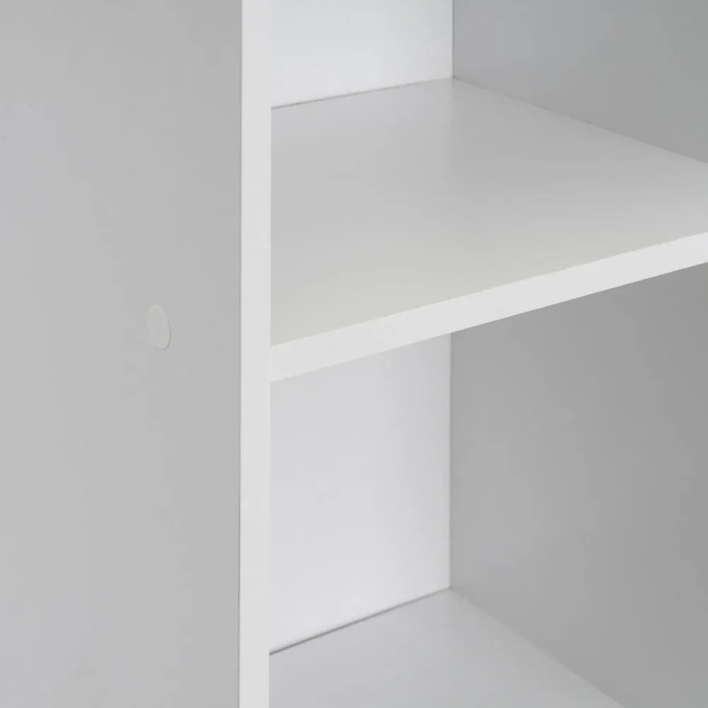 Biały regał 30x106x24 cm Cube – Casa Selección