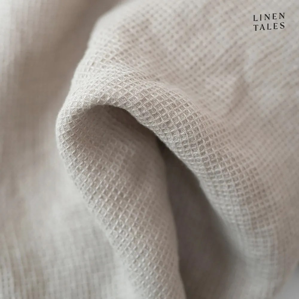Lniany ręcznik waflowy 45x65 cm Natural Fine Waffle – Linen Tales