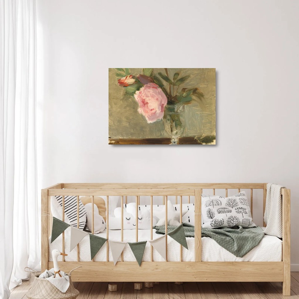 Obraz na szkle - Berthe Morisot, Peonies, reprodukcje (70x50 cm)