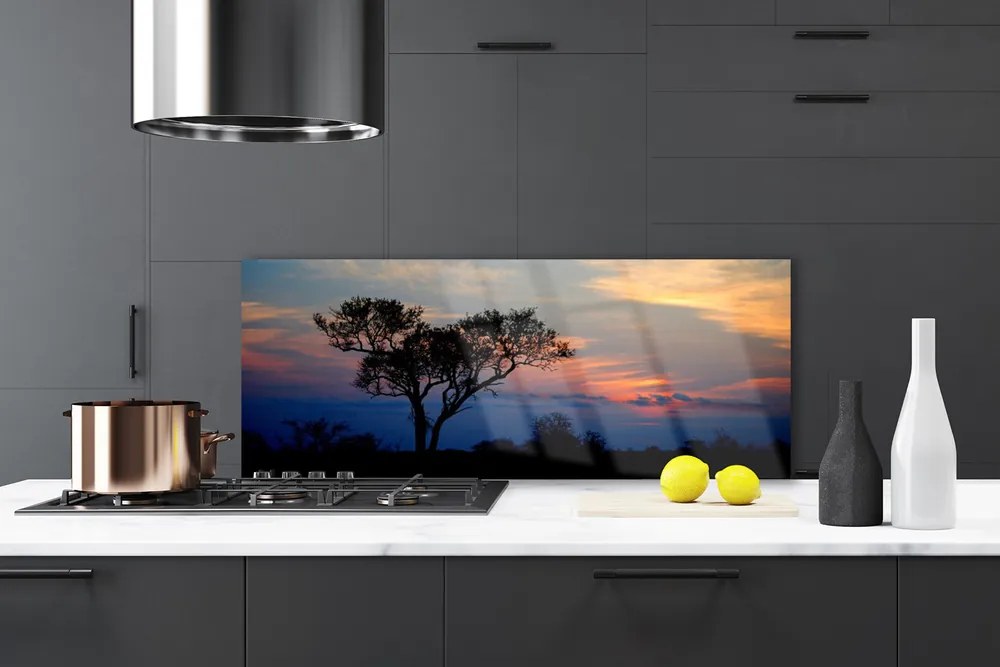 Panel Kuchenny Rozłożyste Drzewo W Polu