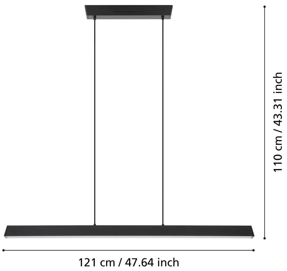 Inteligentna lampa wisząca LED 35 W SIMOLARIS-Z – EGLO