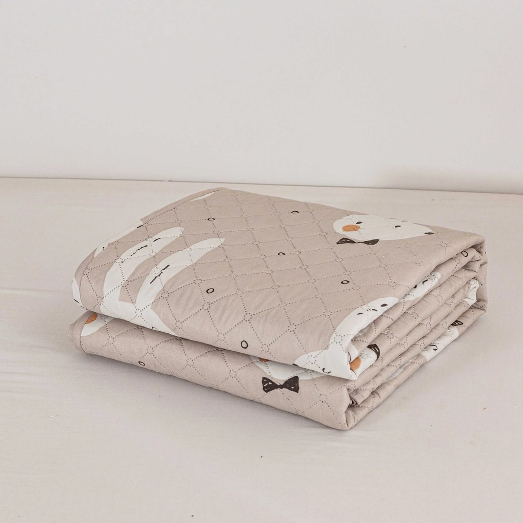 Narzuta na łóżko WHITE RABBIT, beżowy Rozmiar: 170 x 210 cm